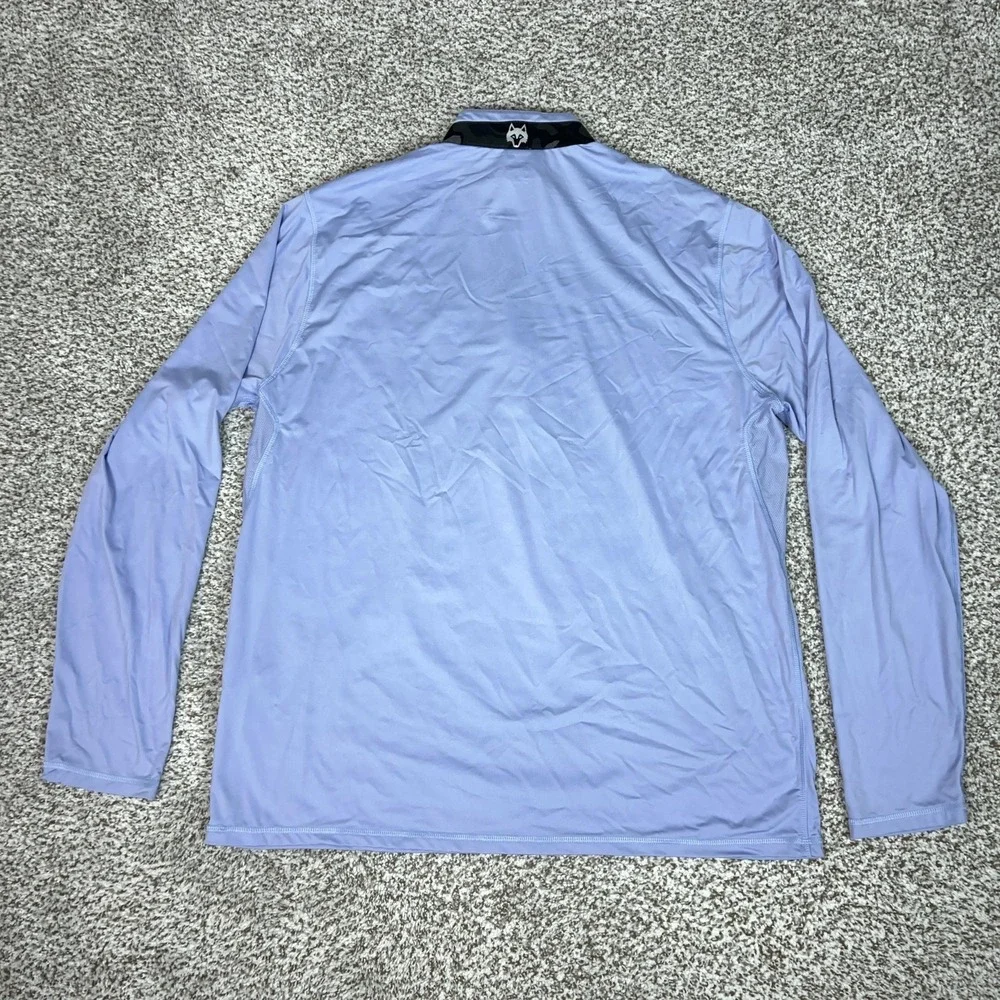 Greyson Pullover Shirt Mens XL Purple‎ Long Sleeve Golf Quarter Zip Performance